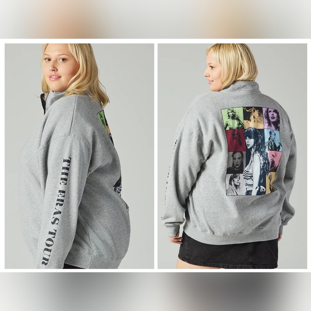 Taylor Swift Eras Tour Concert 1/4 Zip Sweater